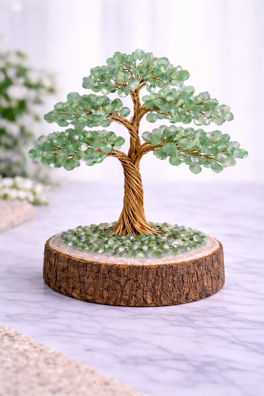 Green aventurine tree